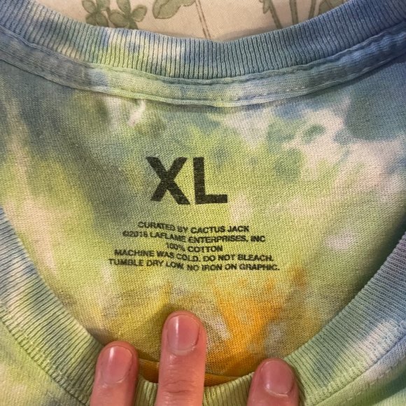 Travis scott astro world tie die tour shirt! - Picture 15 of 16